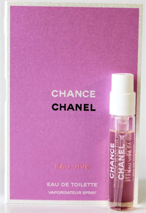 chanel chance eau vive sample